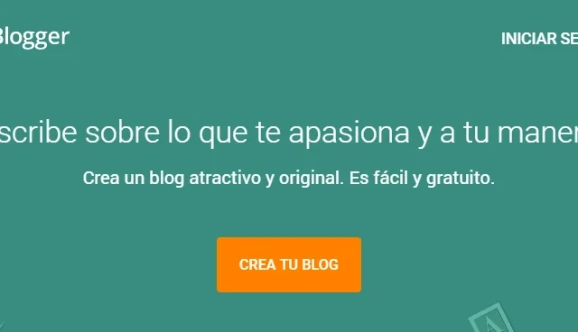 2. Blogger o WordPress Crear cuenta en Blogger