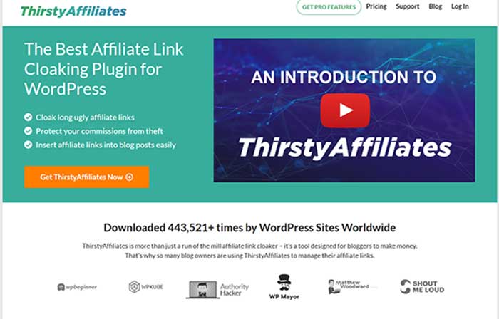 Mejor plugin de Amazon Afiliados para WordPress 9 ThirstyAffiliates