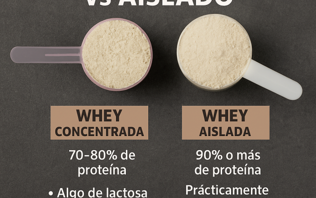 Whey vs Aislado