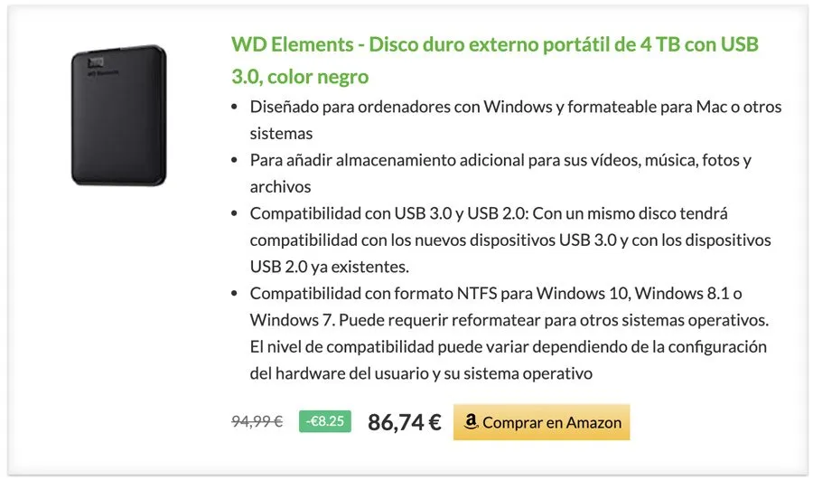 AzonPress, la mejor alternativa a plugins de afiliados de Amazon 4 AzonPress como alternativa para afiliados de Amazon en formato caja