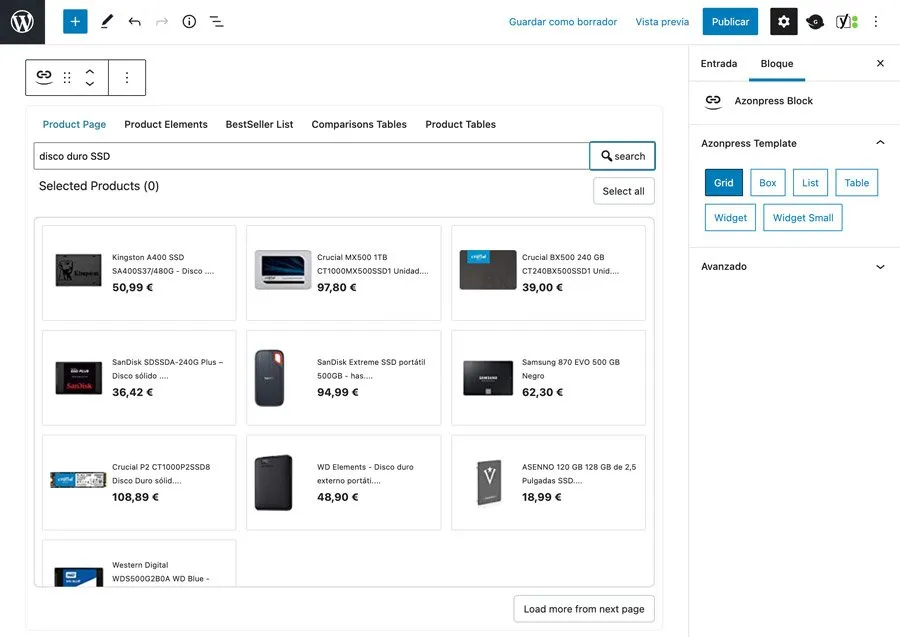 AzonPress, la mejor alternativa a plugins de afiliados de Amazon 2 Utilizando AzonPress como alternativa para afiliados de Amazon