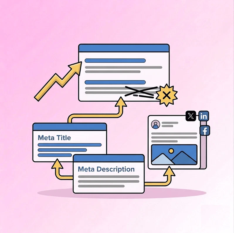 Qué es la meta description y cómo redactarla 2 Comparativa entre meta title y meta description bien configurada frente a una deficiente en las SERPs