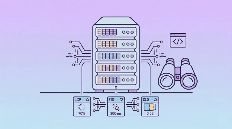 Optimización de Core Web Vitals e infraestructura técnica frente a la competencia