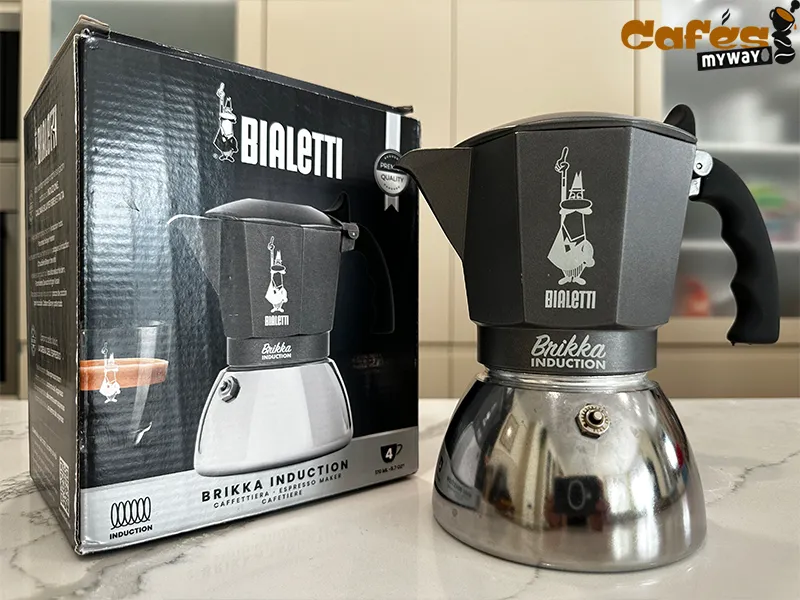 test cafetera italiana bialetti brikka
